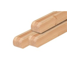 Tuinpaal douglas geschaafd ronde kop 8,8x8,8x190 cm