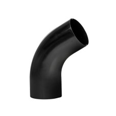Gootsetonderdeel HWA bocht 45 graden zwart gecoat Gootsetonderdeel HWA bocht 45 graden zwart gecoat