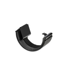 Gootsetonderdeel gootverbinder zwart gecoat Gootsetonderdeel gootverbinder zwart gecoat