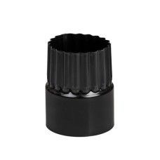 Gootsetonderdeel verbindingsstuk zwart gecoat Gootsetonderdeel verbindingsstuk zwart gecoat