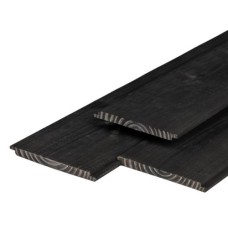 Wisselsponning douglas zwart gespoten bezaagd/geschaafd 1,8x19,5 cm