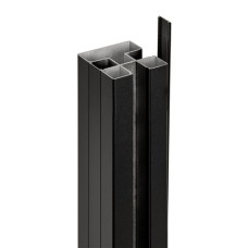 PuraFence aluminium paal incl. paalkap en paalhouder 7,5x7,5x192 cm