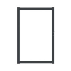 PuraFence deurframe enkel staal 100x180 cm 21 mm profiel