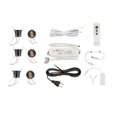 Plafondspots compleet (6 stuks)