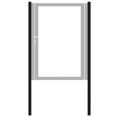 PuraFence Deluxe stalen palen 8x8x260 cm (2 stuks)