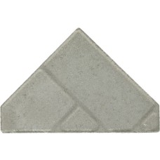 Ecotop Base Bisschopsmuts 29,5x5x19,5x8 normaal facet grijs met schijnvoeg bss KOMO PL2