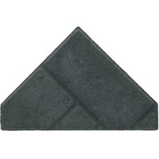 Ecotop Premium Bisschopsmuts 29,5x5x19,5x8 normaal facet antraciet met schijnvoeg bss KOMO P2