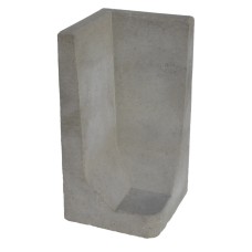 Hoek L-element 80x40x40 cm Grijs Tuinvisie Hoek L-element 80x40x40 cm Grijs Tuinvisie