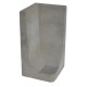 Hoek L-element 80x40x40 cm Grijs Tuinvisie
