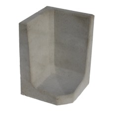 Hoek L-element 60x40x40 cm Grijs Tuinvisie Hoek L-element 60x40x40 cm Grijs Tuinvisie