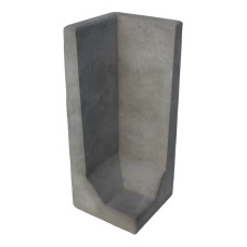 Hoek L-element 100x40x40 cm Grijs Tuinvisie Hoek L-element 100x40x40 cm Grijs Tuinvisie