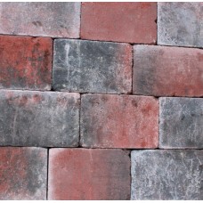 Tambour 20x30x6 cm Rood/Zwart