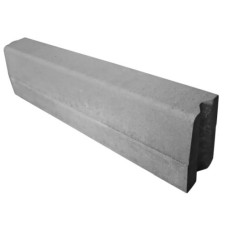 Trottoirband 13/15x25x100 grijs KOMO