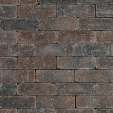 Metro Trommelsteen 21x7x7 cm Bruin/Zwart genuanceerd Metro Trommelsteen 21x7x7 cm Bruin/Zwart genuanceerd