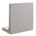 L-Element 120x65x100x10 cm Grijs Zichtbeton