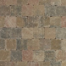 Metro Trommelsteen 15x15x6 cm Brons genuanceerd Metro Trommelsteen 15x15x6 cm Brons genuanceerd