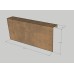 Corten Overzetstuk 1000x450x150 mm