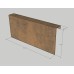 Corten Overzetstuk 1000x450x120 mm
