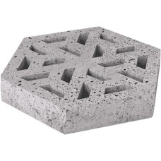 Schellevis Oudhollands Eco-tegel 37,5x37,5x7 cm Grijs