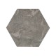 Staptegel Hexagons Ø60x52x2 cm Grigiono