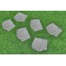 Staptegel Flex Stones Ø42x36x2 cm Grigioni