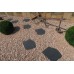 Staptegel Flex Stones Ø42x36x2 cm Ardesia