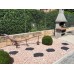 Staptegel Flex Stones Ø42x36x2 cm Ardesia
