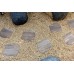 Staptegel Flex Stones Ø42x36x2 cm Holz Marrone