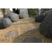 Staptegel Flex Stones Ø42x36x2 cm Holz Marrone