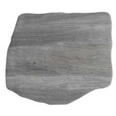 Staptegel Flex Stones Ø42x36x2 cm Holz Grigio