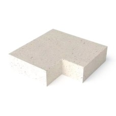 Schellevis Oudhollands Trap buitenhoek 60x60x15 cm Crème