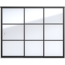 Industriële schuifwand C 278,5x224 cm