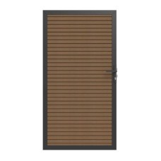 NewTechWood co-extrusie composiet deur triple teak 100x195 cm