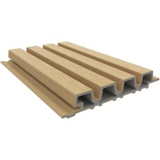 NewTechWood composiet co-extrusie wand bekleding Castellaton PRO35 3,3 x 21,5 x 290 cm Red Cedar