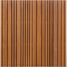 Tuinscherm Thermovision Ayous geschaafd latten variabel 180x180 cm