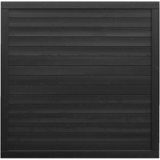 Tuinscherm vuren Hillhout Basic Excellent zwart gespoten 180x180 cm