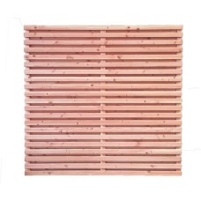 Douglas lattenscherm rhombus 20/21-planks horizontaal 180x180 cm