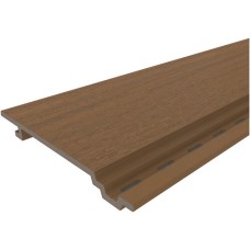 NewTechWood composietwand bekleding vlak profiel Teak 1,9x18,8x300 cm