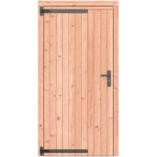 Douglas dichte enkele deur 108x209 cm ld zwart beslag 1073233