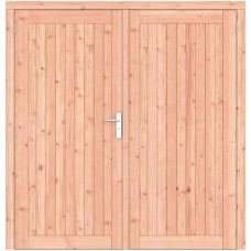 Douglas dichte dubbele deur Prestige 201x209 cm RVS beslag 1073274