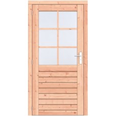 Douglas enkele deur Prestige 108x209 cm ld RVS beslag 1073276