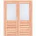 Douglas dubbele deur Prestige 168x209 cm RVS beslag 1073280