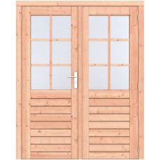 Douglas dubbele deur Prestige 168x209 cm RVS beslag 1073280
