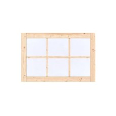 Vast raam vuren Prestige 84,4x126,2 cm