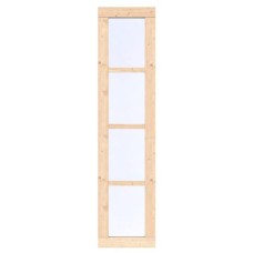 Vast raam vuren Prestige 50x209 cm