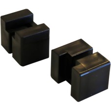 H-gleufpaal PVC adaptor clip t.b.v. centreren dubbele staafmat