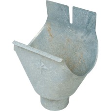 Hemelwaterafvoer verzinkte onderuitloop Ø8 cm