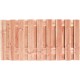 Douglas fijnbezaagd plankenscherm 19-planks 15 mm 180x90 cm