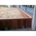 Damwand hardhout 3x18,5x300 cm