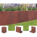 L-element 50x40x60 cm corten bruin